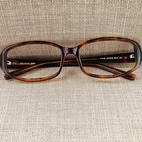 Anne Klien Women Eyeglasses Frame Brown AK5106 56[]17 135 Glasses - Picture 7 of 12